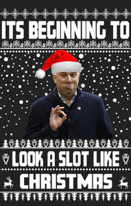 It's beginning to look a slot like Christmas sweatshirt