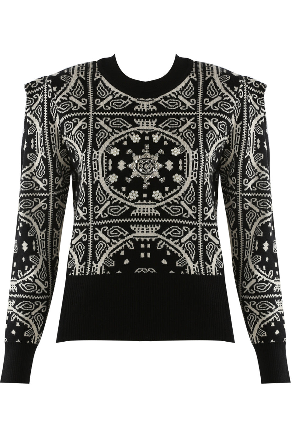 Embellished knitwear