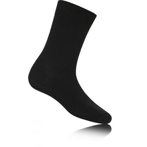 3 Pack Black Ankle Socks With Bow