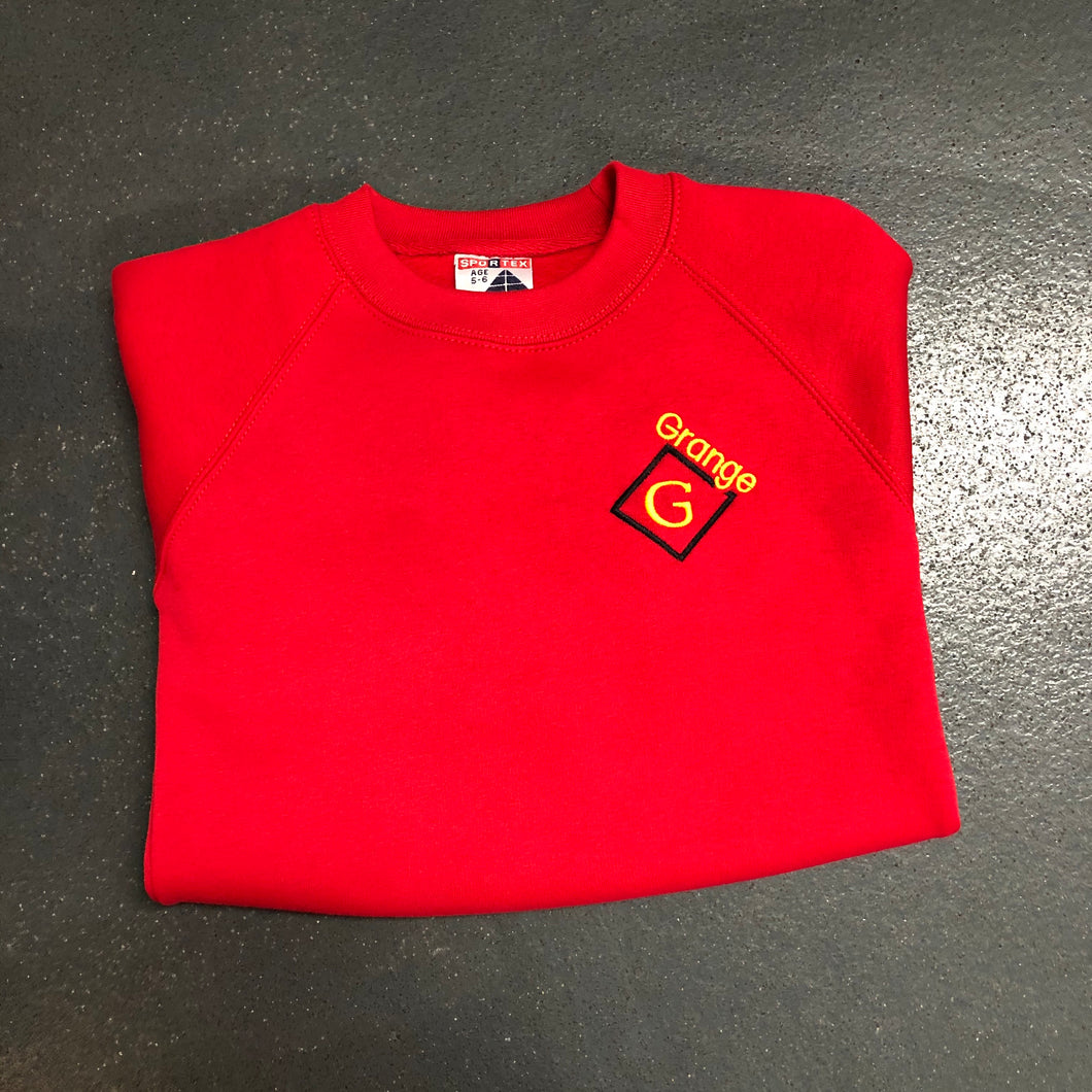 Grange Red sweatshirt