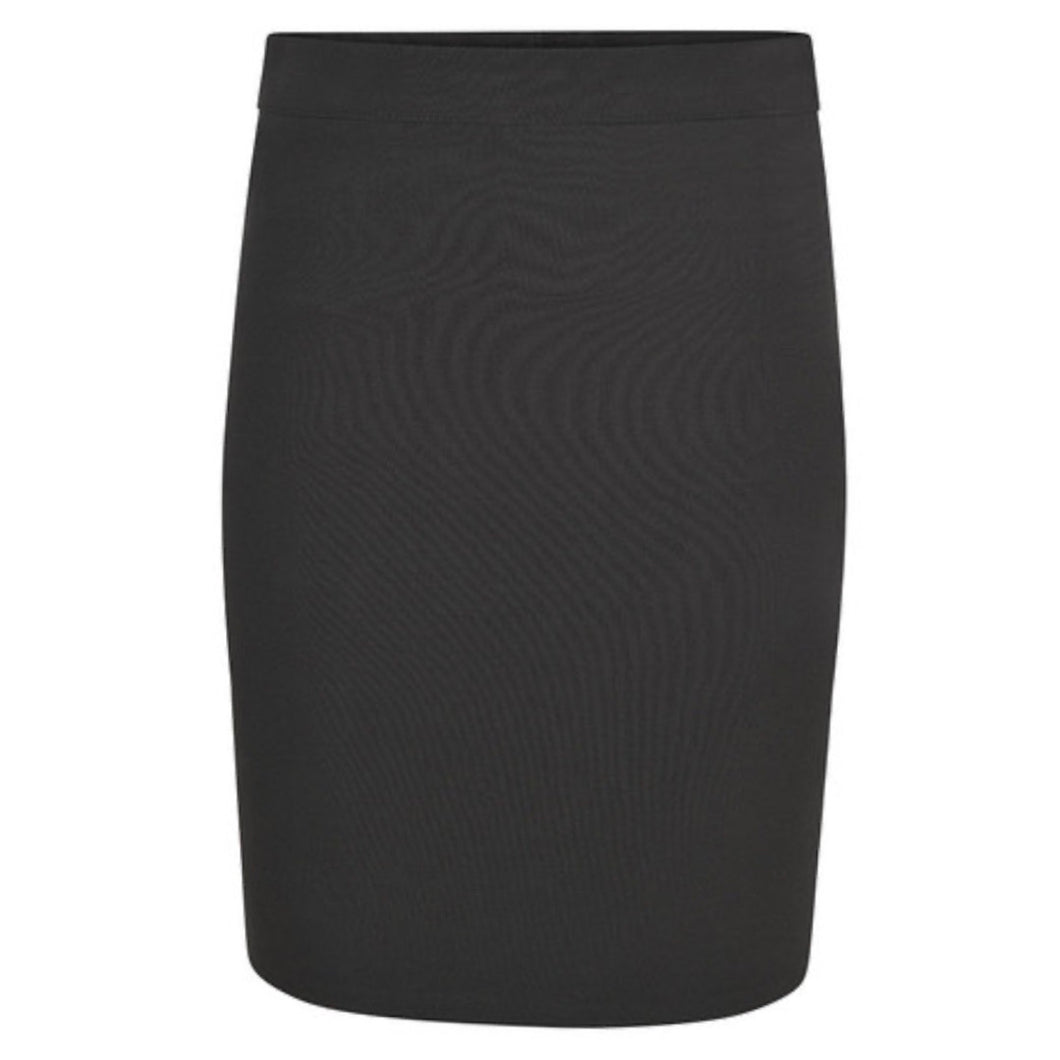 Grey Straight Skirt