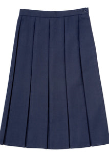 Navy Box Stitch Skirt
