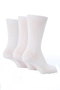 3 Pack White Ankle Socks